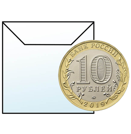 Размеры ячеек для монет в листах формата "ОПТИМА"