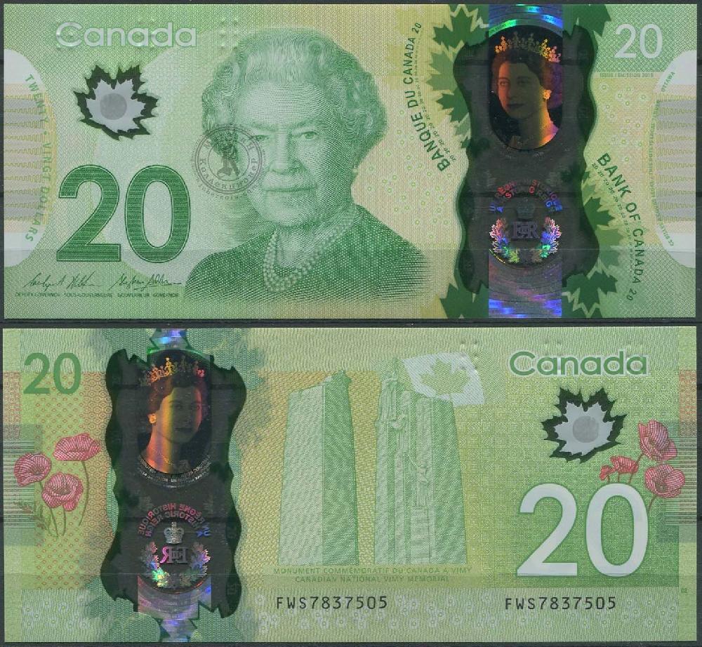 2015 долларов в рублях. 20 Долларов купюра Канада. Канадский доллар купюра 20. Канадский доллар банкноты в обращении. Канадский доллар банкноты 2020.