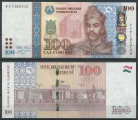 Сомони в сумах. 100 Сомони. Деньги Таджикистана. Деньги Сомони. Фотография СТО Сомони.