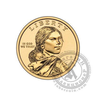 USA 1 DOLLAR Native American AVERS